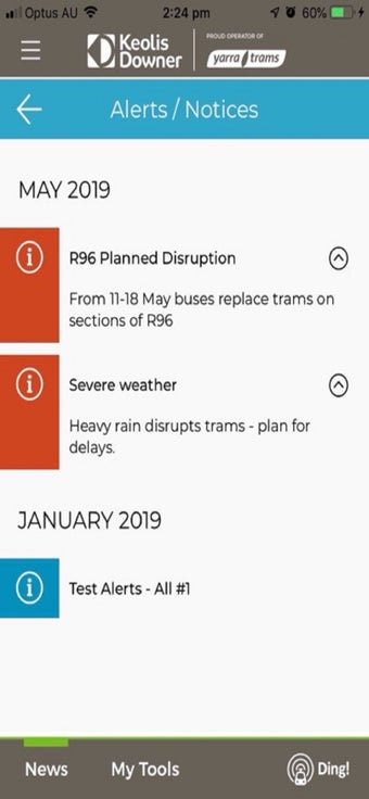 Image 0 for Ding! Yarra Trams