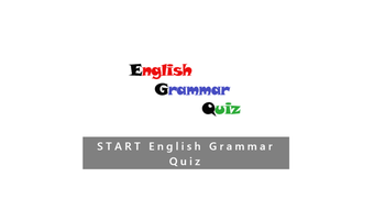 Image 1 for English Grammar Test for …