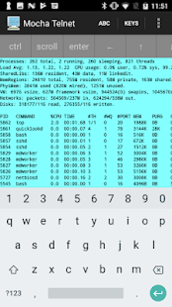 Image 2 for Mocha Telnet Lite