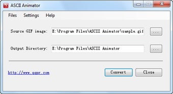 Image 0 for ASCII Animator
