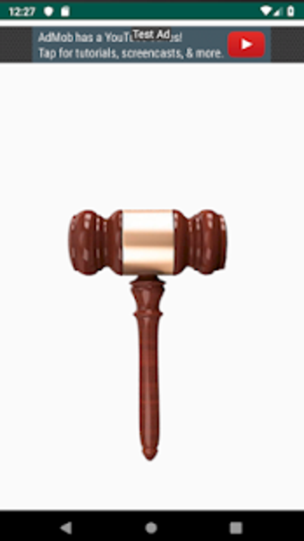 Image 0 for Martillo juez broma