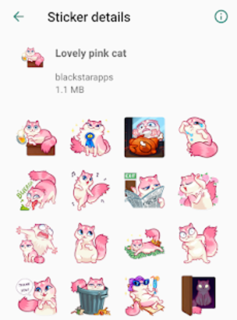 Image 0 for Cat stickers for whatsapp