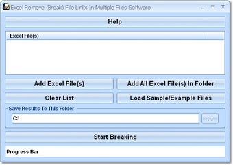 Image 0 for Excel Remove (Break) File…