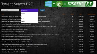 Imagen 0 para Torrent Search PRO for Wi…