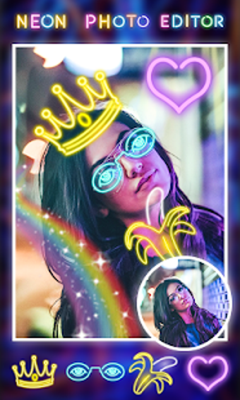 Image 1 for Neon Light Effect Photo E…