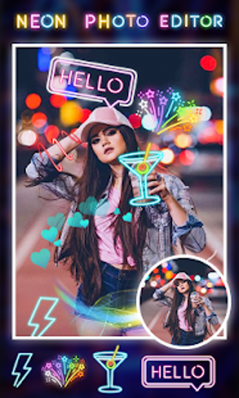Image 3 for Neon Light Effect Photo E…