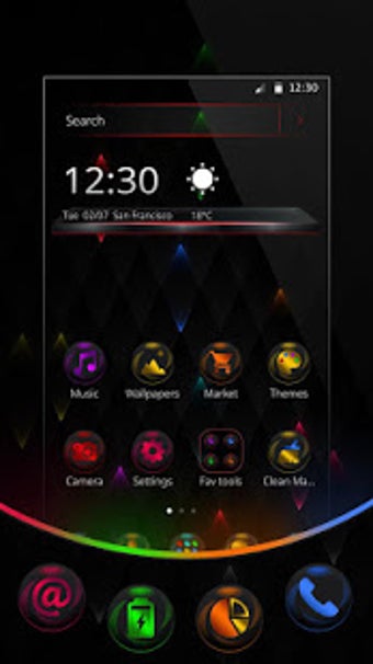 Imagen 2 para Color Fluorescent Black t…