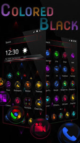 Imagen 1 para Color Fluorescent Black t…