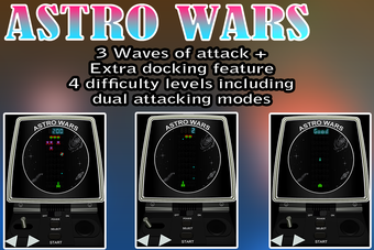 Imagen 2 para Astro Wars Retro game