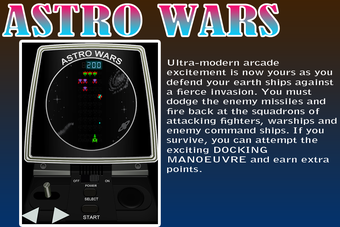 Imagen 3 para Astro Wars Retro game