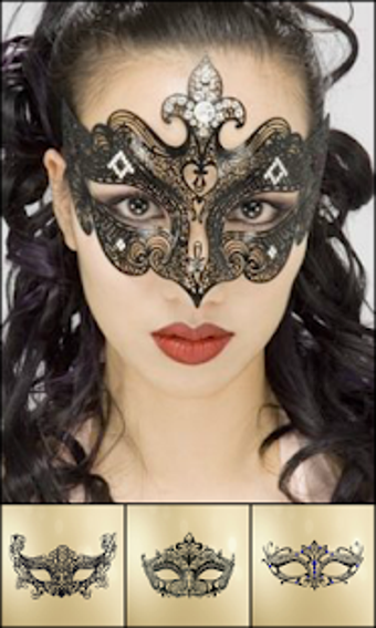 Imagen 2 para Masquerade Face Mask Chan…