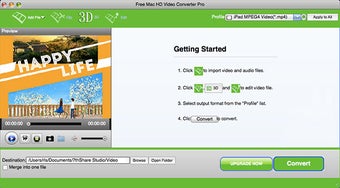 Imagen 1 para Free Mac HD Video Convert…