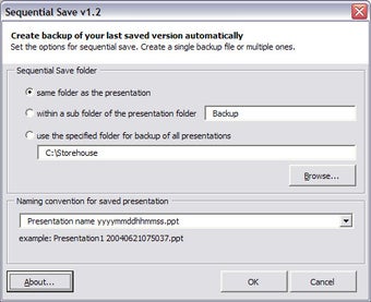 Imagen 0 para Sequential Save