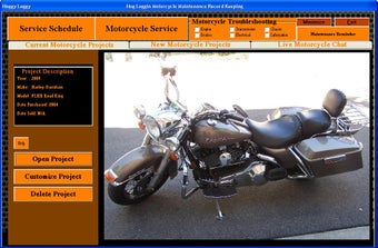 Imagen 1 para Hog Loggin Motorcycle Ser…