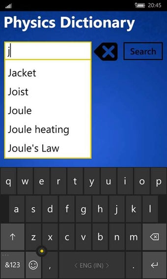 Image 2 for Physics Dictionary for Wi…