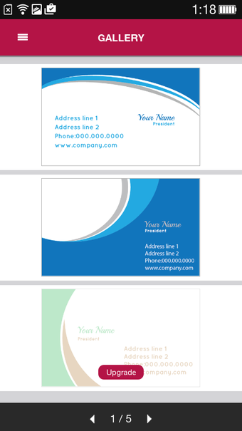 Image 0 for Free Business Card Maker