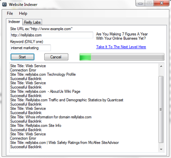 Image 0 for Website Indexer