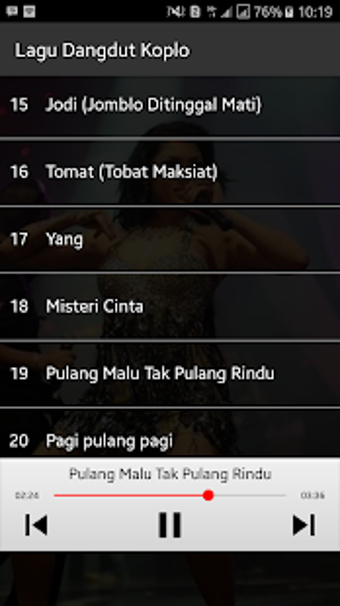 Imagen 0 para Lagu Dangdut Koplo Offlin…
