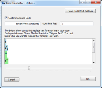 Imagen 1 para Code Generator