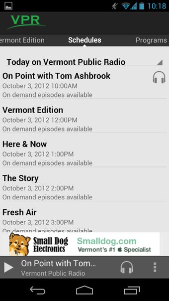 Imagen 1 para VPR Android App
