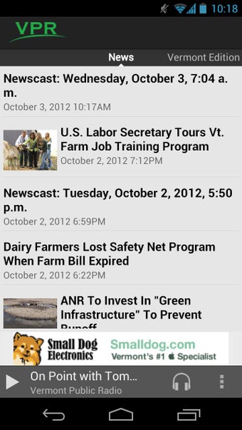 Imagen 2 para VPR Android App