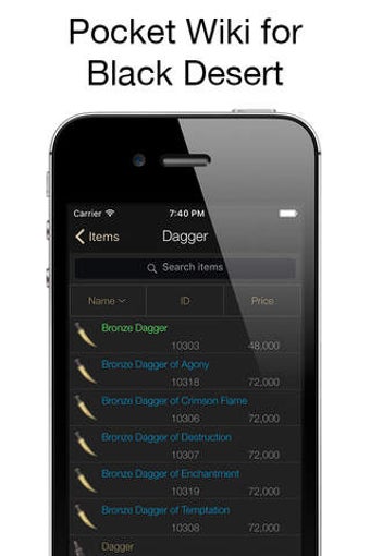Image 0 for Pocket Wiki for Black Des…