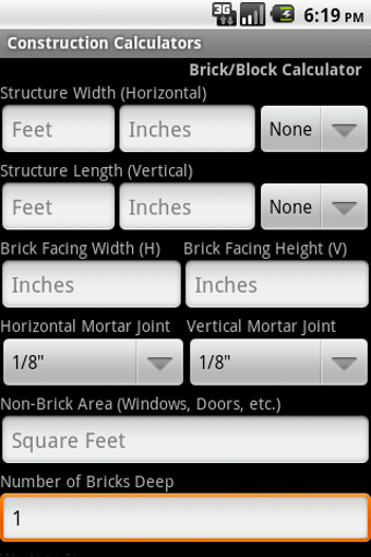 Image 0 for Handy Construction Calcul…