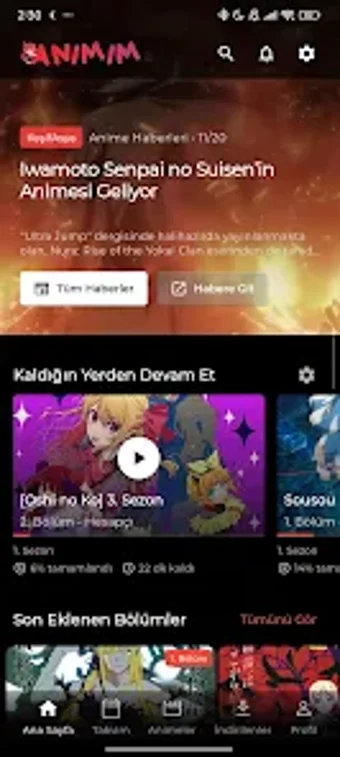 Image 0 for Animim - Türkçe Anime