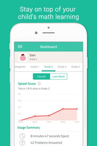 Imagen 0 para Splash Math Parent Connec…