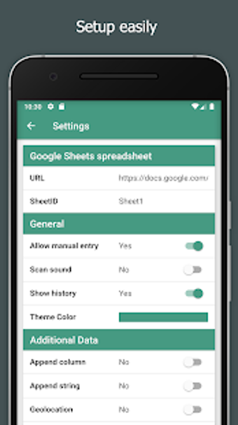 Image 2 for Scan To Google Sheets