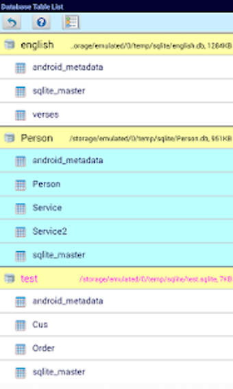 Imagen 2 para SQLite Database Manager