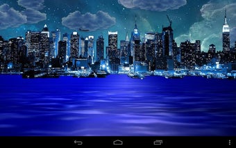 Imagen 3 para Night city from sea wallp…