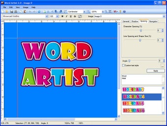 Image 0 for Word Artist