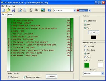 Image 1 for CD-Cover Editor