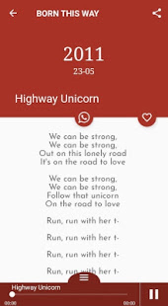 Imagen 2 para All Lady Gaga Songs Lyric…
