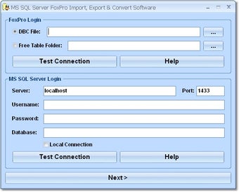 Imagen 0 para MS SQL Server FoxPro Impo…