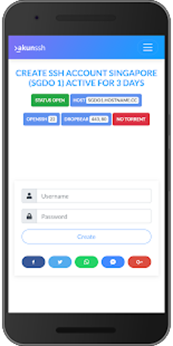 Imagen 1 para AkunSSH.net