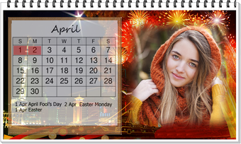 Image 3 for Calendar 2018 photo Frame…