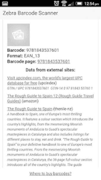 Image 2 for Zebra Barcode Scanner