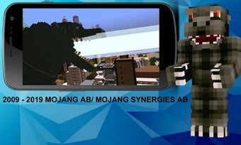 Image 2 for Addon Godzilla for MCPE