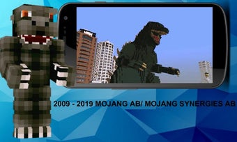 Image 1 for Addon Godzilla for MCPE