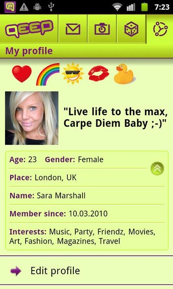 Imagen 5 para Qeep Dating App: Meet Ser…