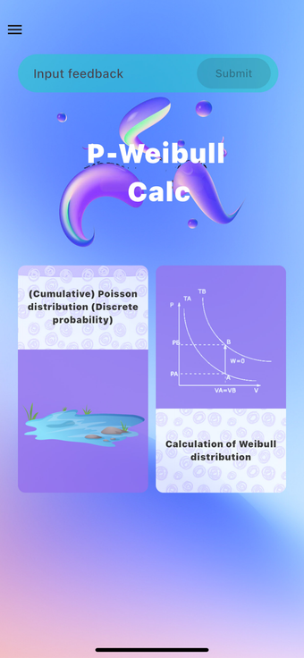 Image 0 for PCalc : Weibull