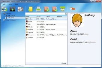 Image 0 for Backuptrans Android Conta…