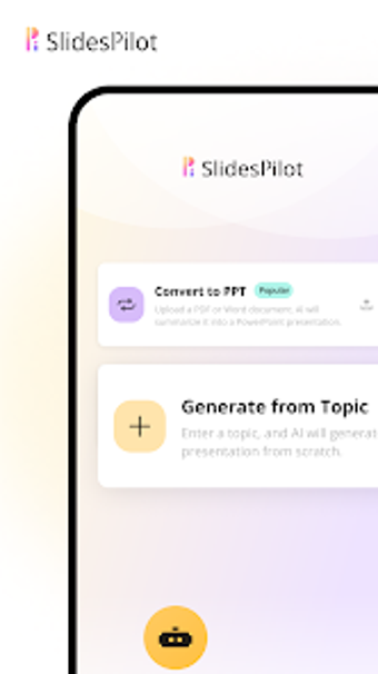 Image 0 for SlidesPilot: AI PowerPoin…