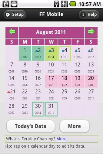 Imagen 2 para Fertility Friend Mobile