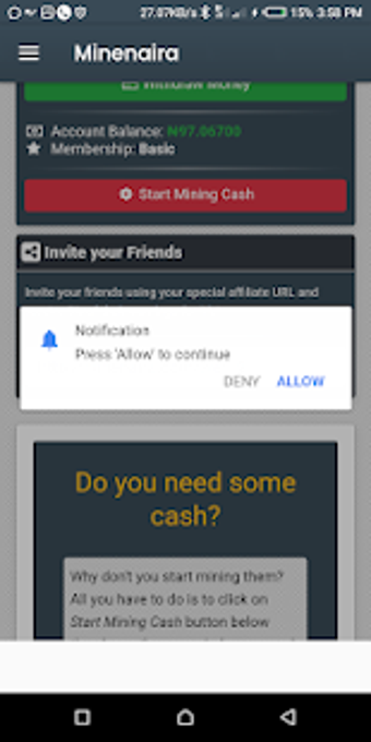 Image 2 for Minenaira - Earn Naira Fr…