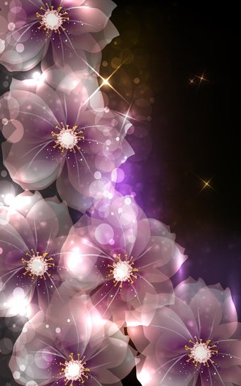 Imagen 0 para Glowing Flowers Live Wall…