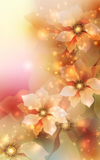 Imagen 2 para Glowing Flowers Live Wall…