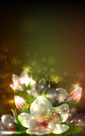 Imagen 3 para Glowing Flowers Live Wall…